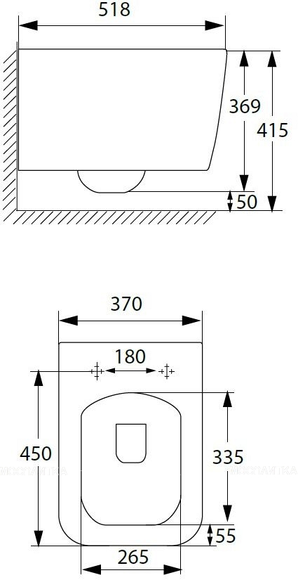 Унитаз подвесной безободковый Allen Brau Liberty 4.33007.21 белый матовый - изображение 30