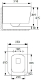 Унитаз подвесной безободковый Allen Brau Liberty 4.33007.21 белый матовый - 30 изображение