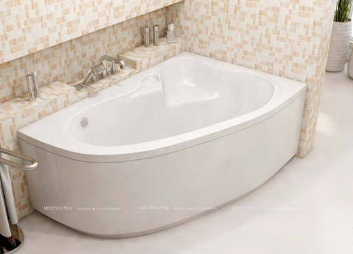 Акриловая ванна Relisan Ariadna R 170x110 см - 4 изображение
