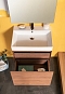 Комплект мебели для ванной Aquanet Нью-Йорк 60 орех - 12 изображение