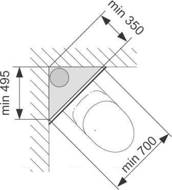 Крепление модуля TECE Profil для произвольного углового монтажа - 2 изображение