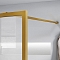 Душевая перегородка Vincea Walk-In HP Art VSW-1HC800CFBG 80x200, брашированное золото, стекло прозрачное рифленое - изображение 2