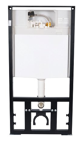 Комплект подвесной безободковый унитаз Bocchi V-Tondo 1416-004-0129 черный матовый  +  инсталляция Bocchi 8010-1000