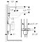 Смеситель Geberit Brenta 116.172.21.1 сенсорный для раковины с функциональным блоком наружного монтажа - 6 изображение