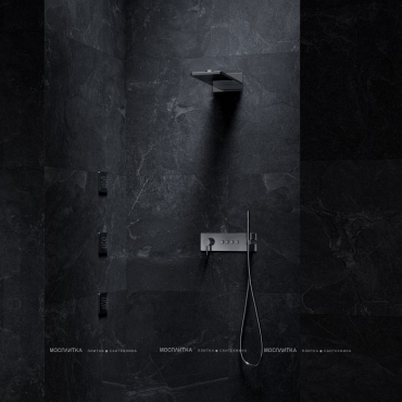 Верхний душ Omnires 48,5х20,4 см (хром), WG510CR - 2 изображение