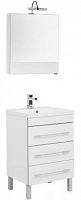 Комплект мебели для ванной Aquanet Верона 58 белый 3 ящика