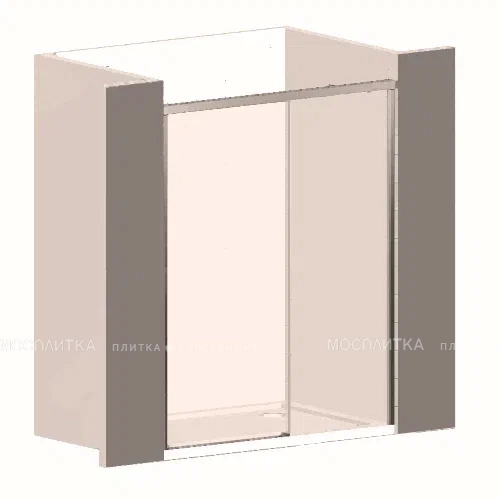 Душевая дверь Vincea Garda VDS-1G110CL, 110, хром, стекло прозрачное - изображение 7