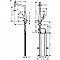 Смеситель Hansgrohe Metris Select M71 73816800 для кухонной мойки, под сталь - 2 изображение