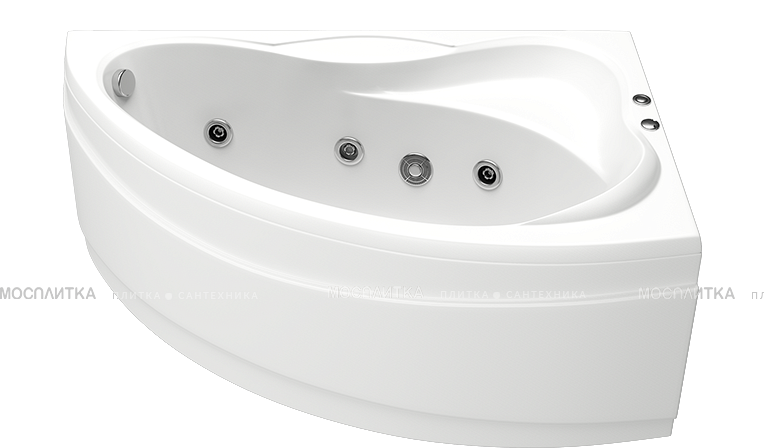 Гидромассажная ванна Bas Вектра R 150х90 - изображение 2