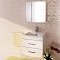 Зеркальный шкаф Comfortу Лаура-60-2 белый - 3 изображение