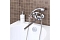 Смеситель для ванны с душем РМС SL138-140P хром глянец - 2 изображение