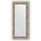 Зеркало в багетной раме Evoform Exclusive BY 1288 67 x 157 см, серебряный акведук 