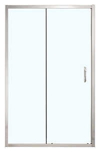 Душевая дверь Azario Milton 140х200 см AZ-ND6121 1400 профиль серебро, стекло прозрачное1