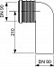 Отвод для унитаза TECE Profil 90° – DN 90/90, 9820134 - изображение 2
