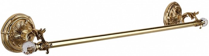 Полотенцедержатель Art&Max Barocco Crystal AM-1781-Do-Ant-C 36 см, античное золото