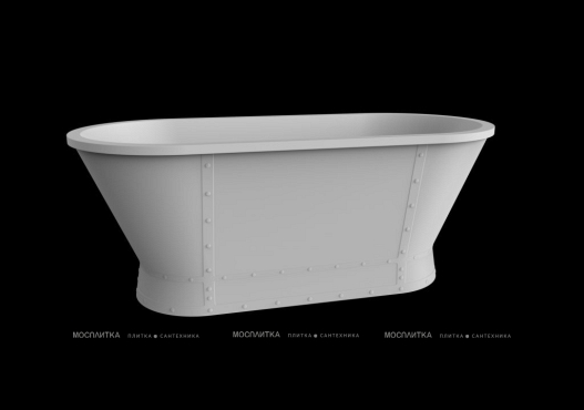 Акриловая ванна BelBagno 167х78 BB35 белый глянец - 4 изображение