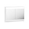 Зеркальный шкаф Ravak Step X000001421, белый