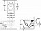 Унитаз подвесной Villeroy & Boch Architectura Plus 4687HR01 безободковый с микролифтом - 3 изображение