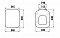 Крышка-сиденье для унитаза Creavit SPHINX KC1803.01.0000E с микролифтом - изображение 2