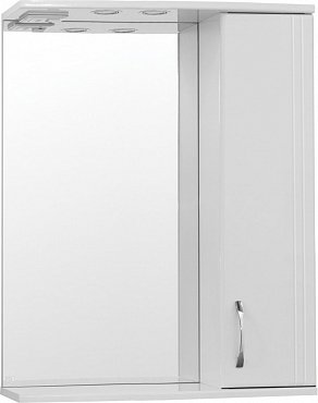 Зеркальный шкаф Style Line Эко Стандарт Панда 65/С белый