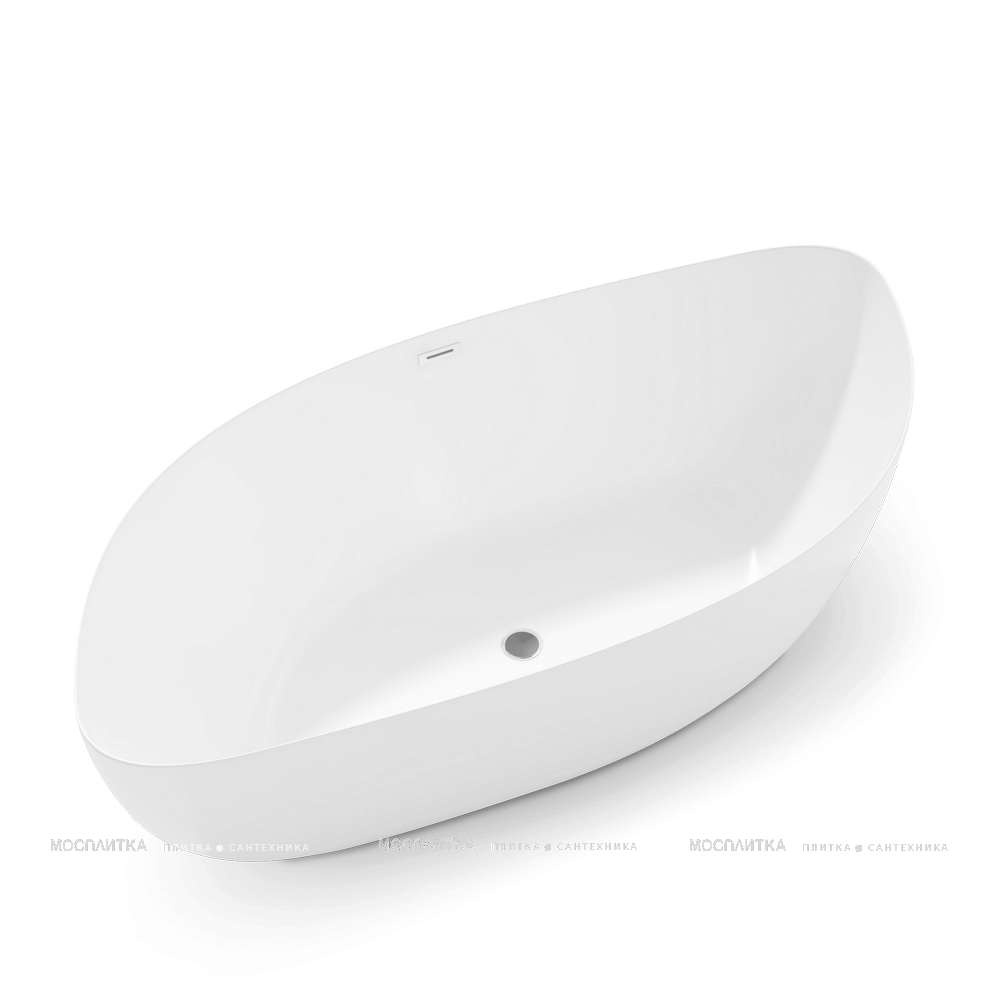 Акриловая ванна 180х90 см Black&White Swan SB 222 222SB00 белый глянцевый - изображение 2