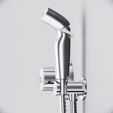 Гигиенический душ Am.Pm X-Joy F40P85A00 со смесителем, хром глянец - 5 изображение