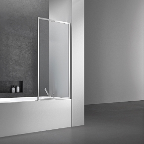 Шторка для ванны Vincea  70x140 см, VSB-41700CL, профиль хром, стекло прозрачное
