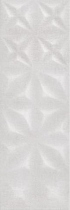 Керамическая плитка Cersanit Плитка Apeks рельеф светло-серый 25х75 