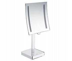 Зеркало с LED-подсветкой,с 3-х кратным увеличением, хром Wasserkraft K-1007