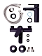 Душевой комплект OneLife P07-511b 1 режим, матовый черный - изображение 9