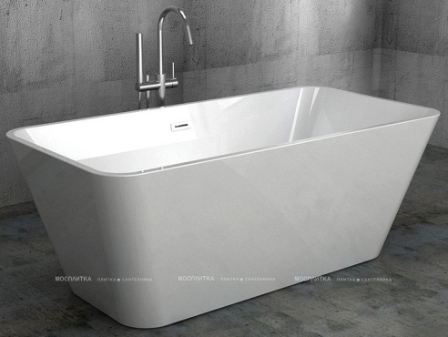 Акриловая ванна Abber 170x80x60 AB9212 - 3 изображение