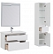 Комплект мебели для ванной Aquanet Модена 85 белый глянец - 4 изображение