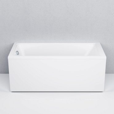 Акриловая ванна 150х70 см Am.Pm Gem W90A-150-070W-A1 белая - 6 изображение