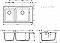 Кухонная мойка Hansgrohe S510-F760 43317380, cерый бетон - 2 изображение