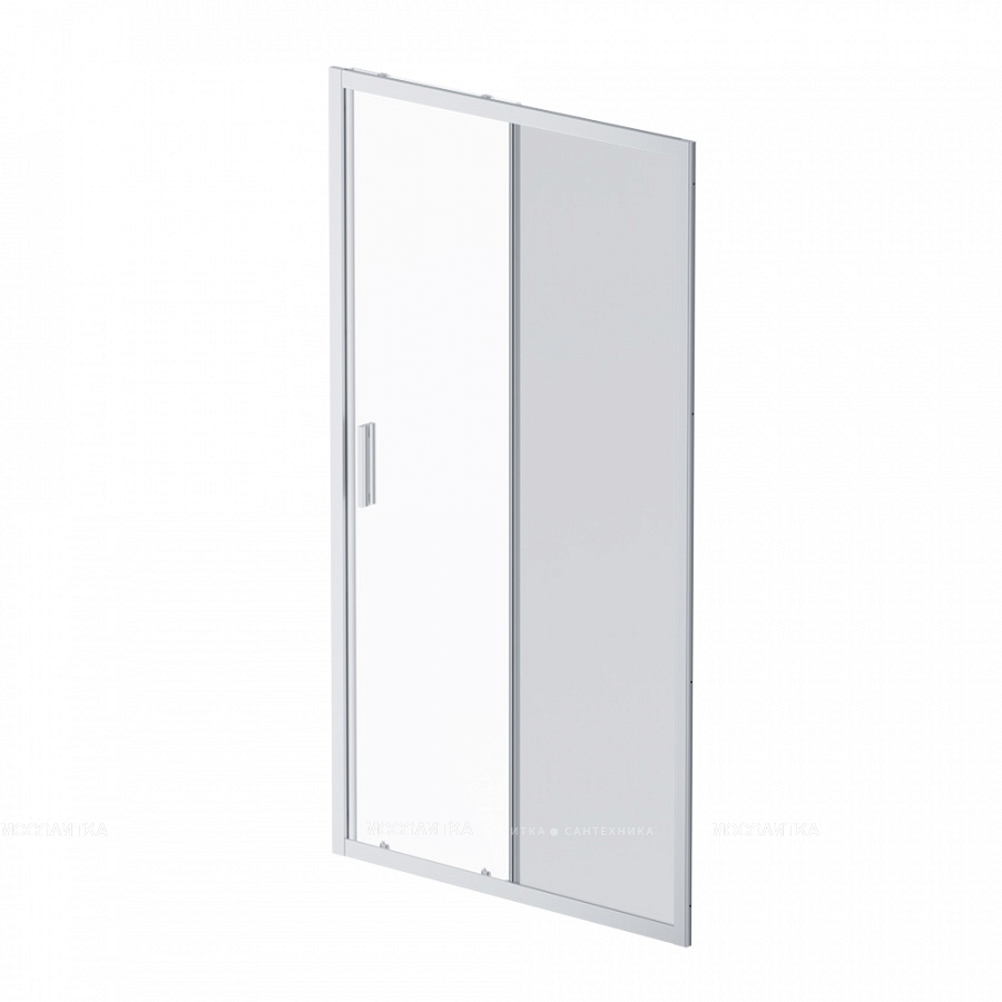 Душевая дверь Am.Pm Gem 110 см W90G-110-1-195MG стекло прозрачное / тонированное, профиль хром - изображение 7