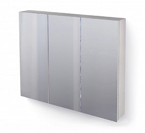Зеркальный шкаф Raval Great Gre.03.100/W, с подсветкой, белый