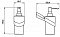 Дозатор для жидкого мыла с держателем Paini Morgana 73CR031BI - изображение 2