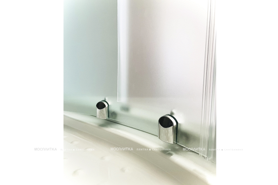 Душевой уголок Royal Bath 8120BK-C матовое правый - 5 изображение