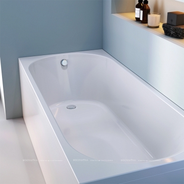 Акриловая ванна 170х75 см Am.Pm X-Joy W94A-170-075W-A белая - 5 изображение