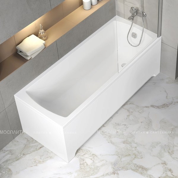 Акриловая ванна 160x70см Ravak Classic CC41000000, белый - изображение 3