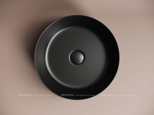 Рукомойник Ceramica Nova Element 39 см CN6022MB, черный матовый - 4 изображение