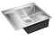 Мойка кухонная Paulmark Alster PM825951-BSR брашированная сталь - изображение 2