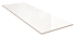 Керамическая плитка Creto Плитка Brilliant White W M 30x90 R Glossy 1 - изображение 3