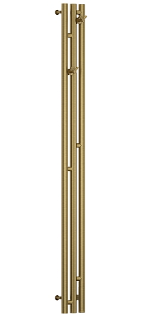 Полотенцесушитель электрический Сунержа Терция 3.0 150х13,8 см 051-5845-1511 состаренная латунь