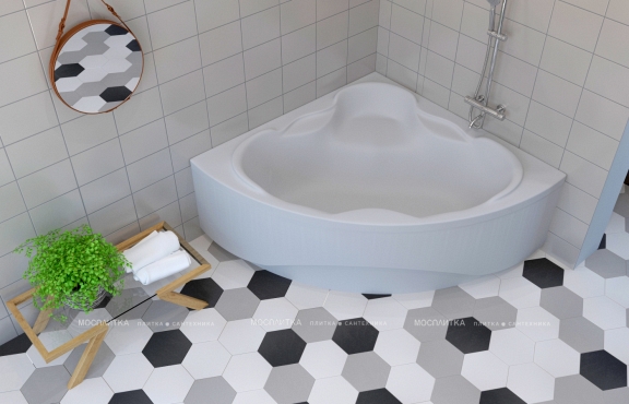 Акриловая ванна Lavinia Boho Elegant, 140x140, S2-37050140 - 4 изображение