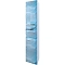 Шкаф-пенал Marka One Visbaden 30 см У73126 R голубой мрамор глянец
