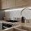 Дизайн Кухня в стиле Современный в черно-белом цвете №12552 - 2 изображение