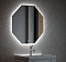 Зеркало Corozo Каре 70 см SD-00000962 белое c подсветкой - 2 изображение