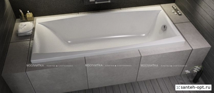 Акриловая ванна Cersanit Virgo 170х75 см - 4 изображение