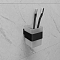 Стакан для зубных щеток Lemark Smooth Line 9732014 чёрный матовый - изображение 2